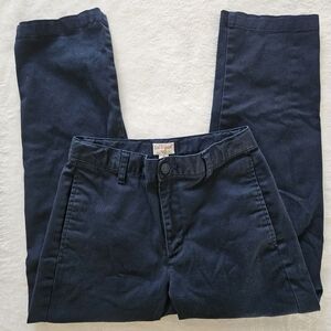 ❤️3/$12 Cat & Jack Dark Blue Straight Pants Size 10